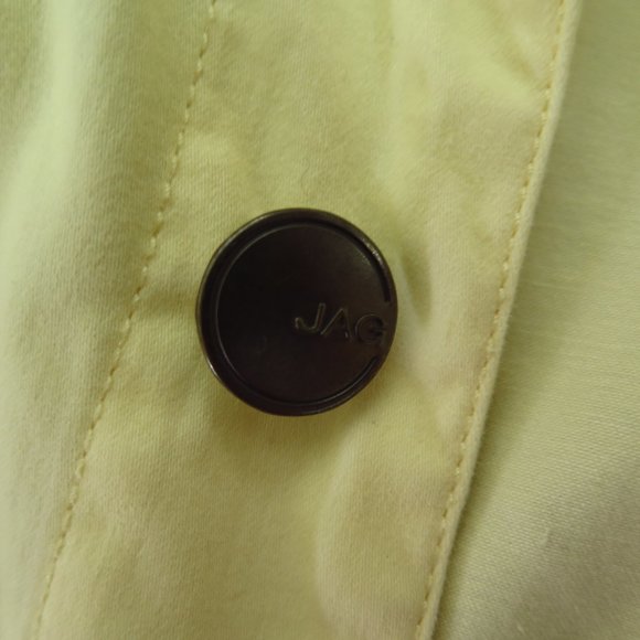 Vintage 2000s Yellow Cotton Denim-Style Jacket - Picture 11 of 12